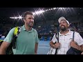 chardy martin on court interview australian open 2023 quarterfinal