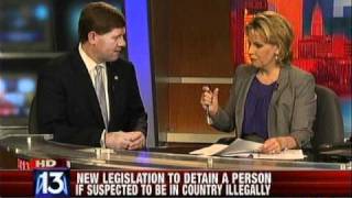 Senator Merle Flowers on Fox 13 TV about jobs, illegal immigration, \u0026 education