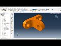 Abaqus Tutorial 1 Basic   Simple Bracket Static Analysis