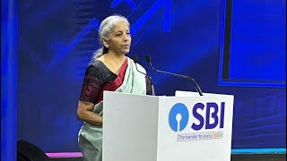 Smt Nirmala Sitharaman's address \u0026 interaction at 11th SBI Conclave in Mumbai, Maharashtra