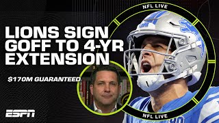 BREAKING: Jared Goff signs 4-yr extension with the Lions 😱 $170M guaranteed 💰 |