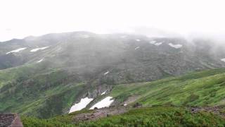 大雪山黒岳山頂からの眺め