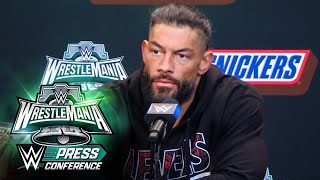 Roman Reigns demands reporter leave the room: WrestleMania XL Saturday Press Conference