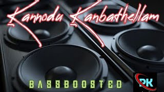 Kannodu Kanbathellam Bass Boosted song | Jeans |