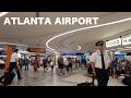 Atlanta Hartsfield-Jackson Airport - Concourse A and B - Walking Tour