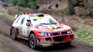 Andy Burton - Peugeot Cosworth - Wyedean Rally 2004