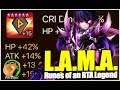 SUMMONERS WAR : L.A.M.A. Runes of the RTA Legend