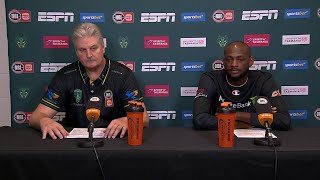 Scott Roth and Milton Doyle press conference vs Brisbane Bullets - Round 9, NBL25