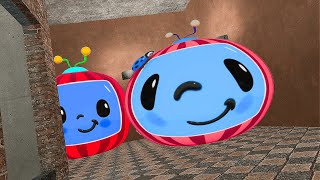 REAL RED FAT Cocomelon and RED Cocomelon l Garry's Mod