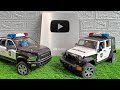 Unboxing Mainan Mobil Jip Polisi & Silver Play Button