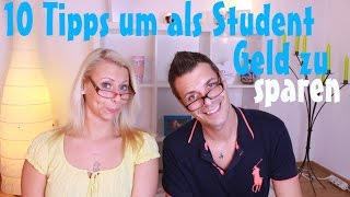 10 Tipps um als Student Geld zu sparen