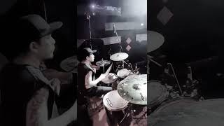 เซ็ตเพลงมิดเดียม #cover #drum  #Spicy club Phetchaburi15