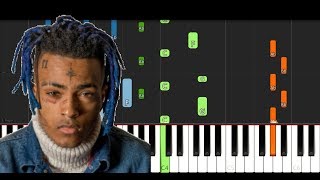 XXXTentacion Tribute by Robb Bank$ - Bad Vibes Forever (Piano Tutorial)