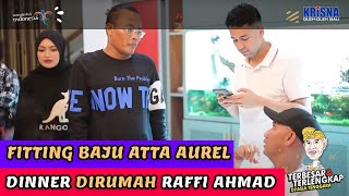 Ke Jakarta Fitting Baju Groomsman Atta Aurel dan Dinner bareng Raffi Ahmad