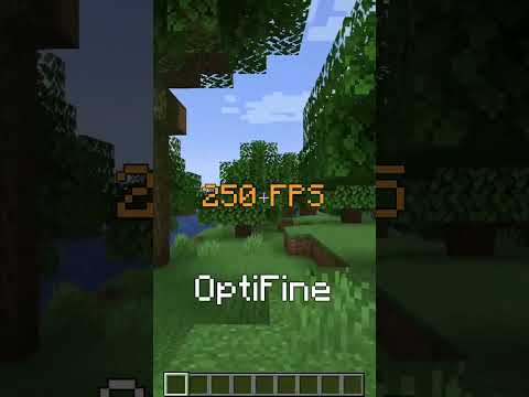 INCREASE your FPS in Minecraft with this mod! #shorts