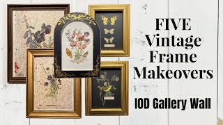 Five Vintage Frame Makeovers!