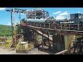 loading coal barges on the monongahela river