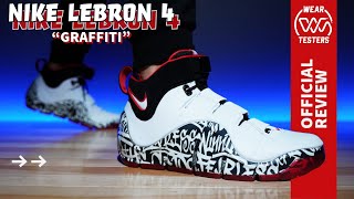 Nike LeBron 4 Graffiti Retro 2023