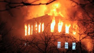 Pratt Institute on Fire