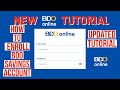 NEW BDO ONLINE HOW TO ENROLL BDO ACCOUNT TO NEW BDO ONLINE APPLICATION