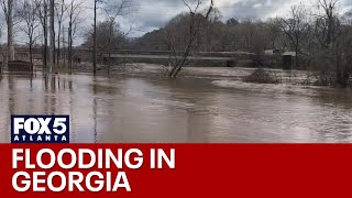 Etowah River flooding in Canton | FOX 5 News