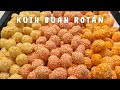 Kuih buah rotan rangup lemak manis sedap dan mudah