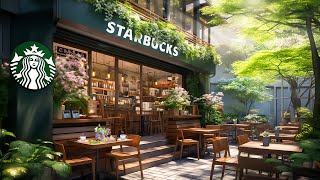 Good Mood Morning Cafe Jazz - Starbucks Coffee Shop Ambience - Relaxing Bossa Nova Music Playlist