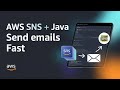 AWS SNS + Java: Sending Email Notifications Made Easy! 🔥| How to Send Emails Using AWS SNS in Java!