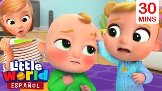 ¡Mejórense Nina y Nico! | Canciones y Rimas Infantiles | Little World en Español