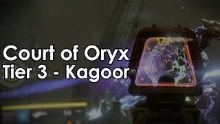 Destiny Taken King: Court of Oryx Tier 3 Boss Kagoor - Guide and Loot