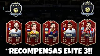 2 RECOMPENSAS DE ELITE 3 DE FUT CHAMPIONS!!! FIFA 21 ULTIMATE TEAM