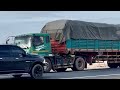 Heavyvehicle Trucks Trailer and Cement Trucks Company Driver on Road, Ben Truck, Dump Trucks