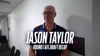 Jason Taylor | Round 1 AFL Draft Recap