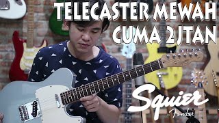 review telecaster affinity silver rosewood