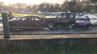 Ringwood caravan destruction Derby 10/4/23