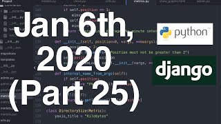 Python/Django live-coding - Multi-trace graphs are now working (Part 25)
