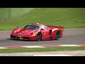 ferrari fxx evo insane sound and accelerations