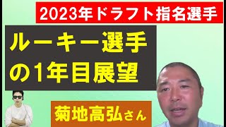 ルーキー選手の1年目展望は！？【菊地高弘さん】2.3年目覚醒イメージの選手も多い？