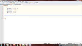 15. PHP TUTORIAL - Global and local variables