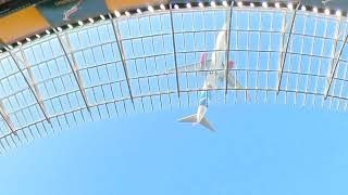 360 VIEW:  Safair flyover over the Cape Town stadium before Boks-All Blacks test