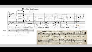 WIND BAND SCORE STUDY #45: On A Hymnsong of Philip Bliss (Holsinger)