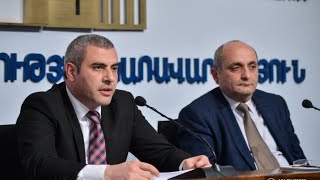 ՀՀ ԱԱՏՄ աշխատողների առողջության պահպանման  վարչության պետ Աշոտ Հարությունյանի մամուլի ասուլիսը.ՈՒՂԻՂ