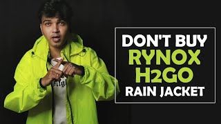 Rynox h2go Rain Jacket Review |DON'T BUY BEFORE YOU WATCH THIS | Mere Gaye Paise Pani Mein