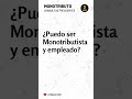 ¿Puedo ser Monotributista y empleado?