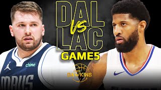 Los Angeles Clippers vs Dallas Mavericks Game 5  Highlights | 2024 WCR1 | FreeDa