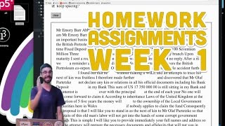 1.6: Homework Assignments Week 1 - Programming with Text