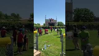 Ehsan at the Redbird Rookies Clinic - hitting