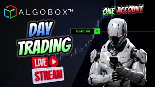 +$3,420 Bot Trading🔴LIVE Futures Stream | Algorithmic Day Trading | NinjaTrader Trade Copier