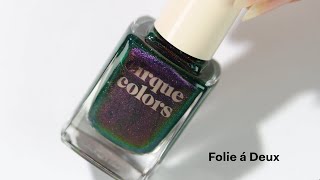 FOLIE À DEUX | Cirque Colors Green Magnetic Nail Polish