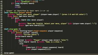 Clojure - PRACTICAL: tic-tac-toe (3/3)